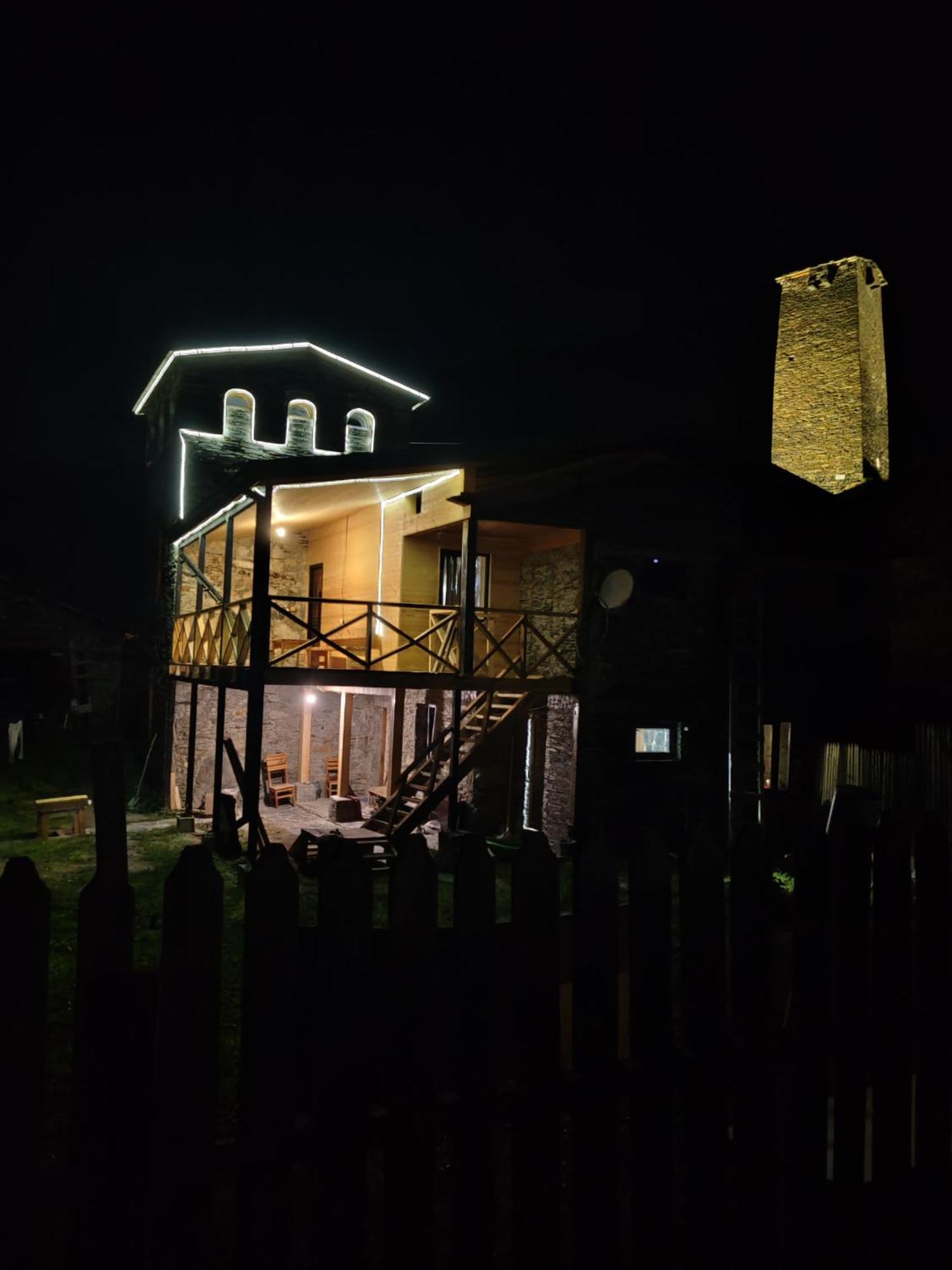Chazhashi Guesthouse Ushguli Dış mekan fotoğraf
