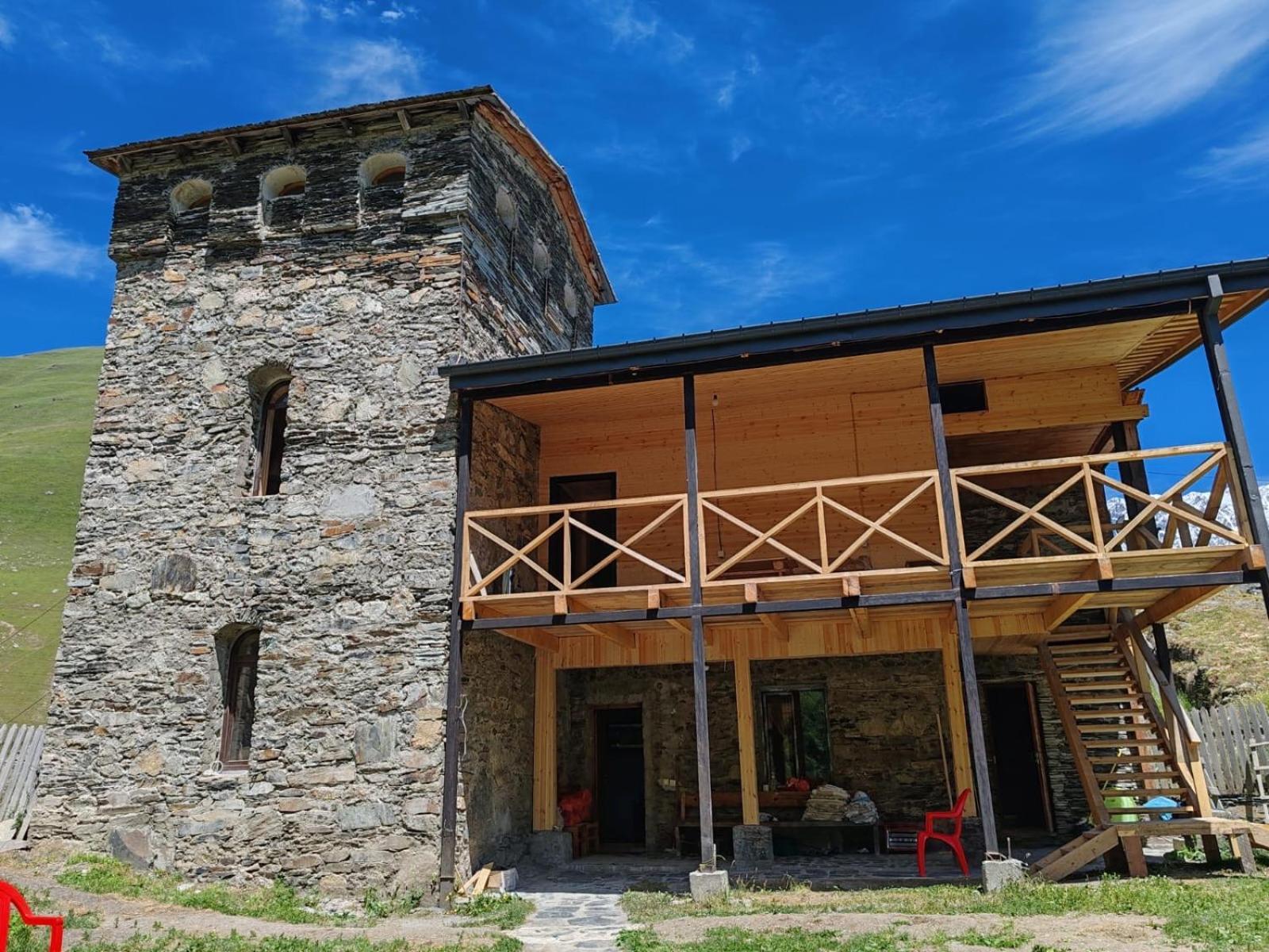 Chazhashi Guesthouse Ushguli Dış mekan fotoğraf