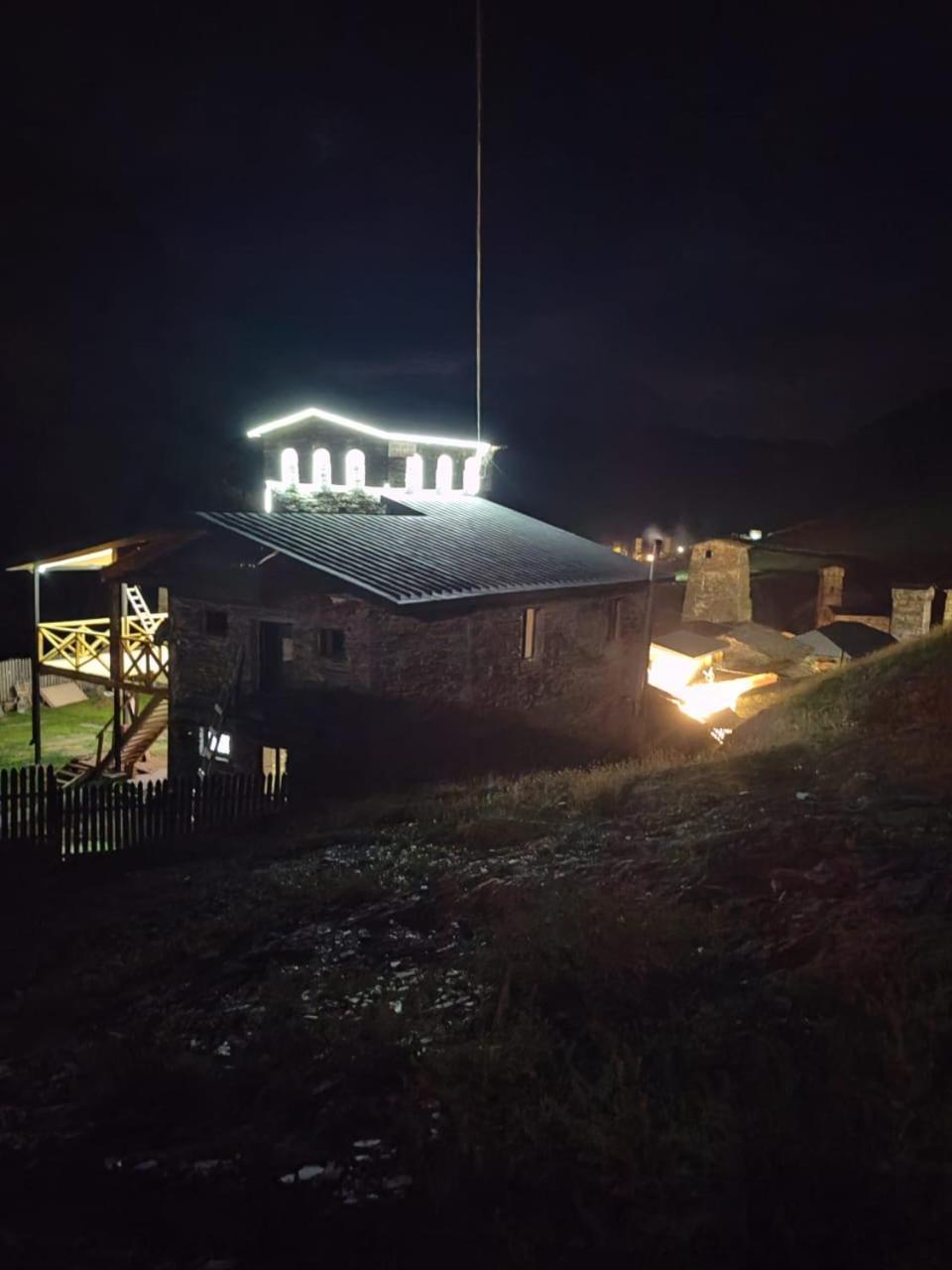Chazhashi Guesthouse Ushguli Dış mekan fotoğraf